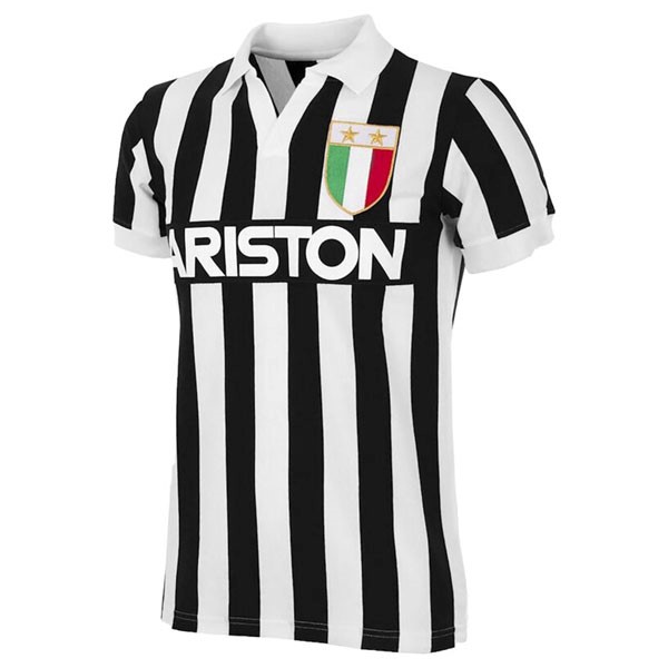 Thailande Maillot Juventus Domicile Retro 1984 1985